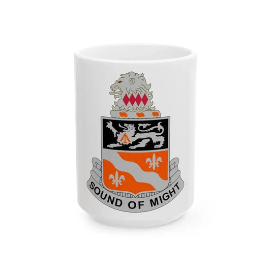 250 Signal Battalion (U.S. Army) White Coffee Mug 15oz - Go Mug Yourself