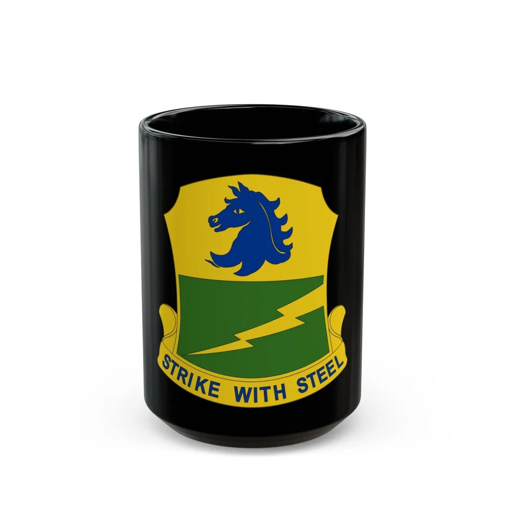 250 Tank Battalion (U.S. Army) Black Coffee Mug-15oz-Go Mug Yourself