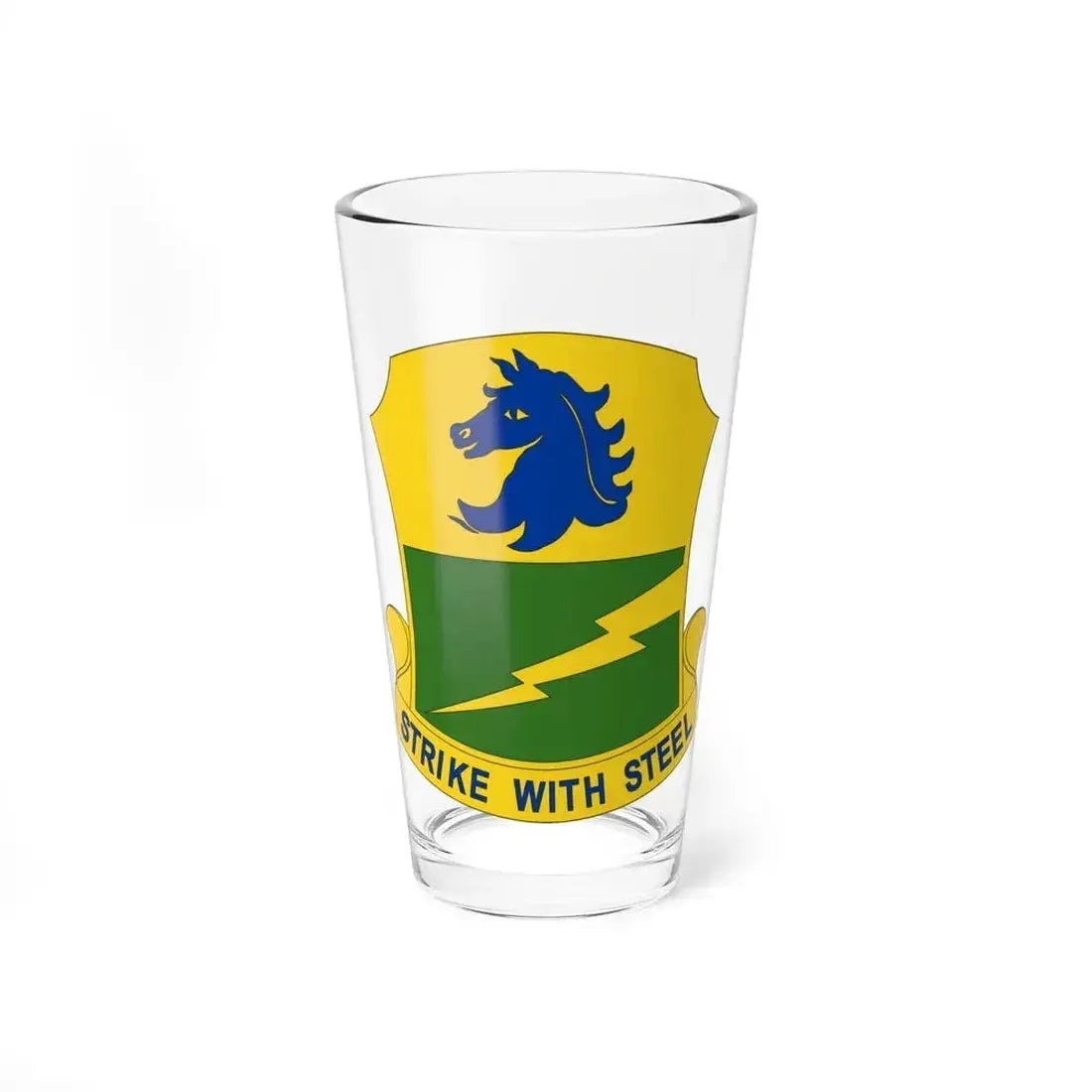 250 Tank Battalion (U.S. Army) Pint Glass 16oz 16oz - Go Mug Yourself