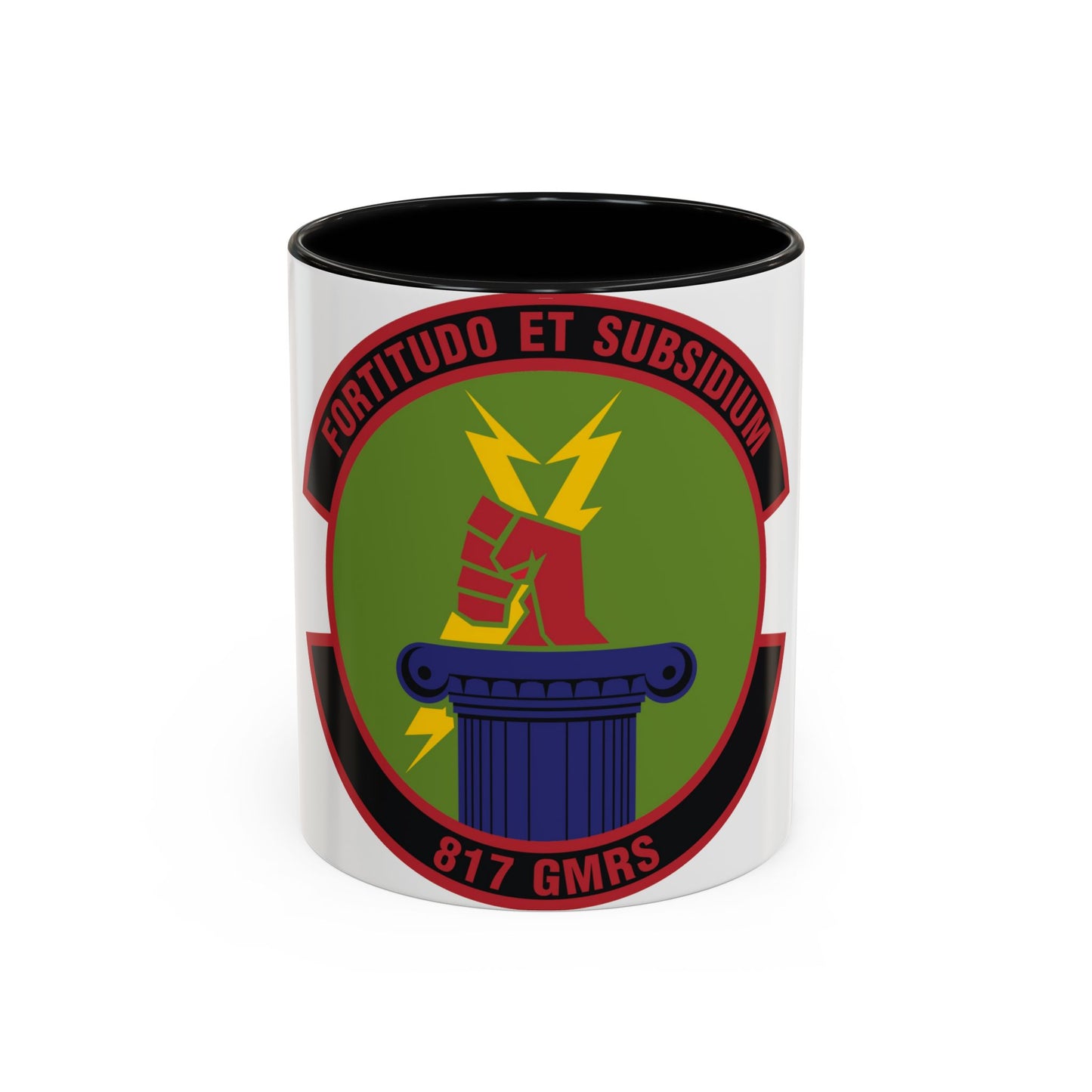 817th Global Mobility Readiness Squadron (U.S. Air Force) Accent Coffee Mug