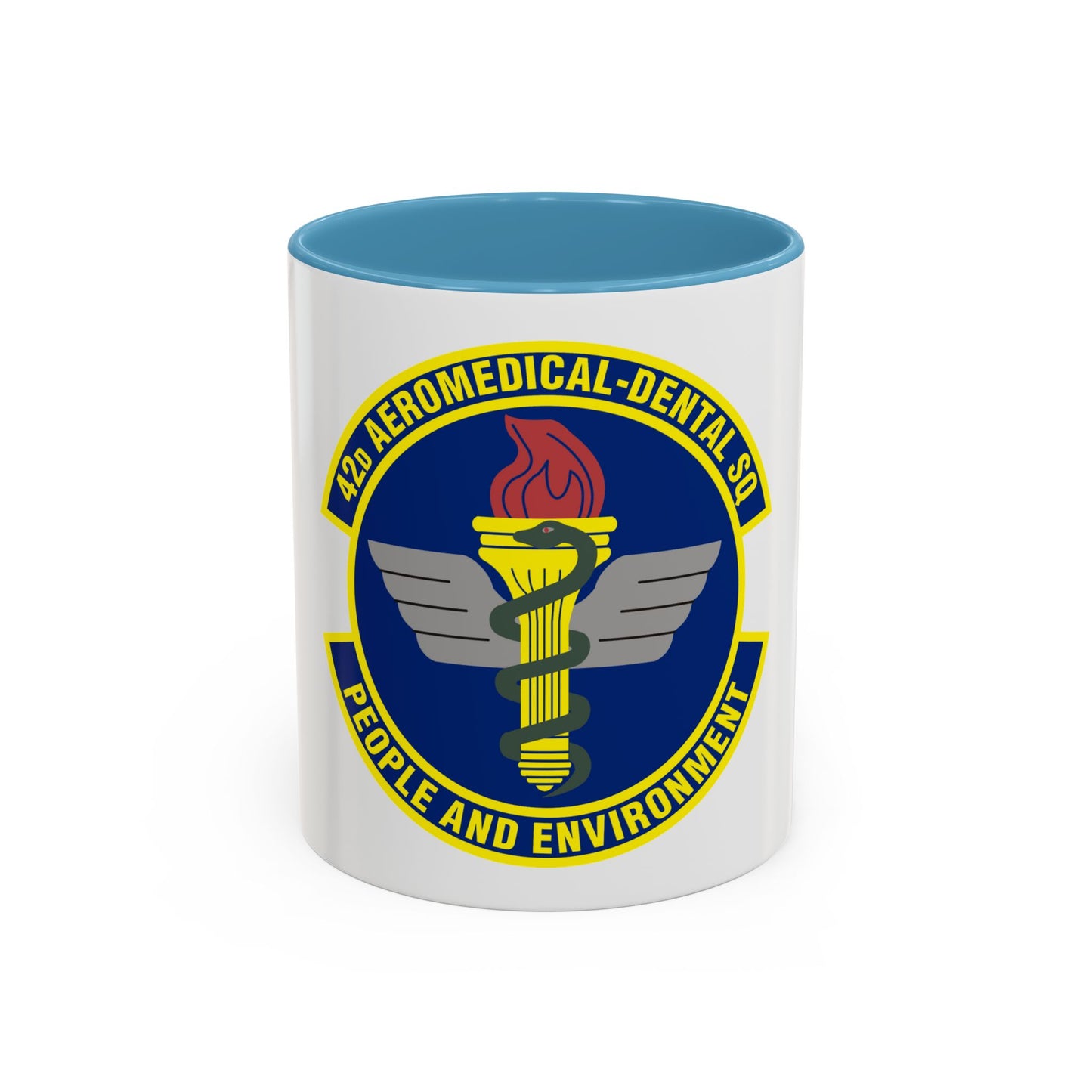 42d Aeromedical Dental Squadron (U.S. Air Force) Accent Coffee Mug