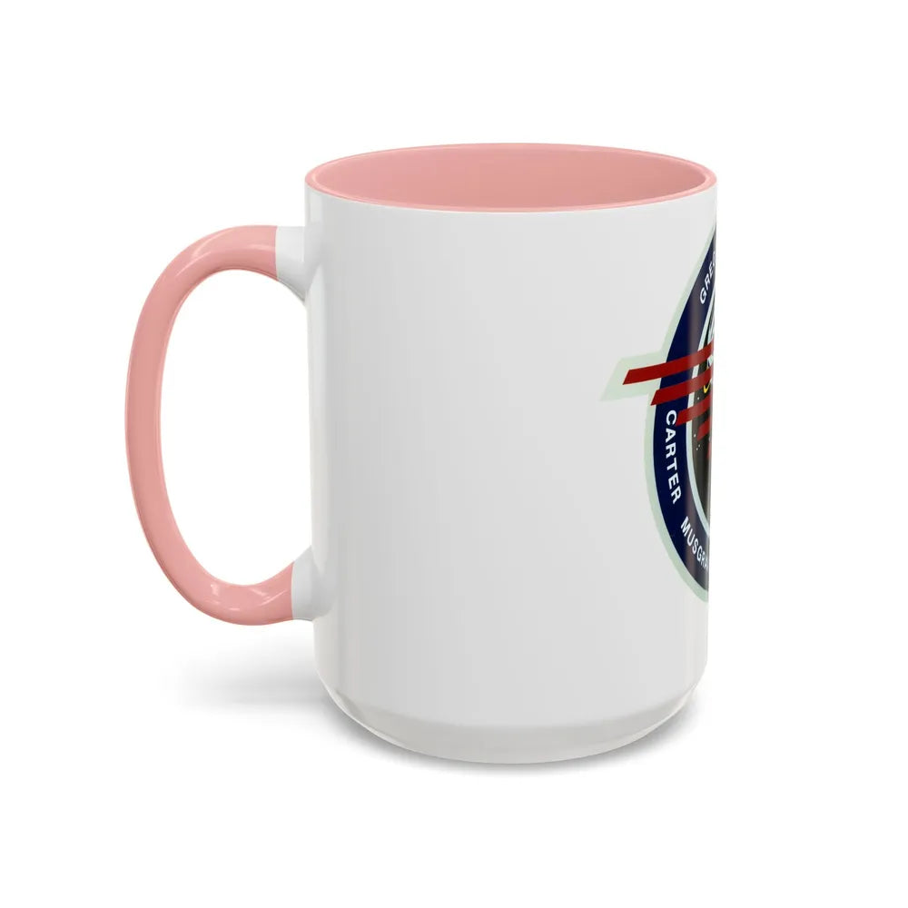 STS 33 (NASA) Accent Coffee Mug-Go Mug Yourself