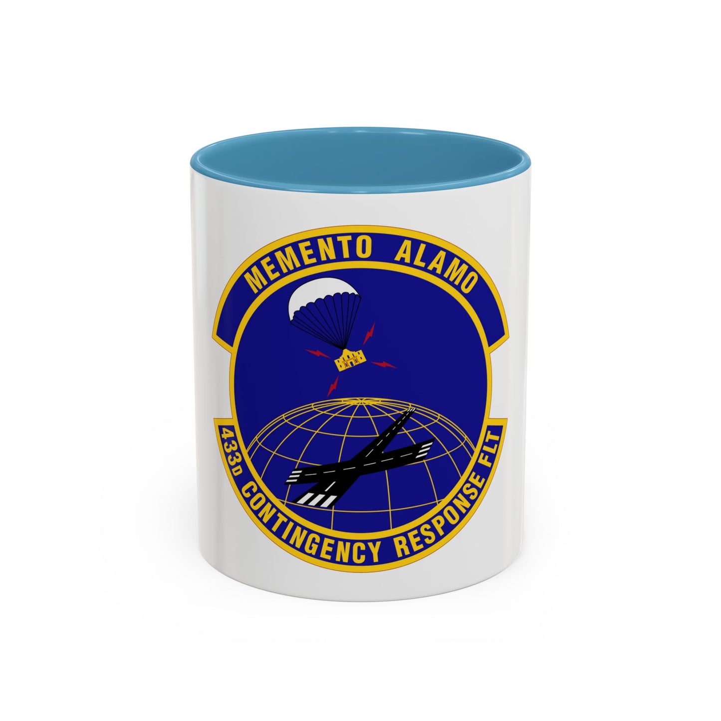 433 Contingency Response Flight AFRC (U.S. Air Force) Accent Coffee Mug