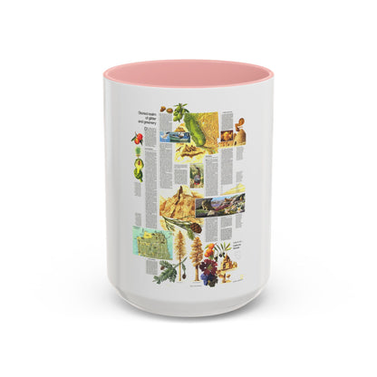 USA - California and Nevada 2 (1974) (Map) Accent Coffee Mug