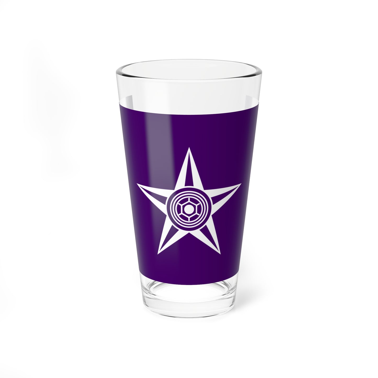 Flag of Higashikawa Hokkaido (Japan) Pint Glass 16oz