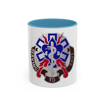 350 Surgical Hospital (U.S. Army) Accent Coffee Mug