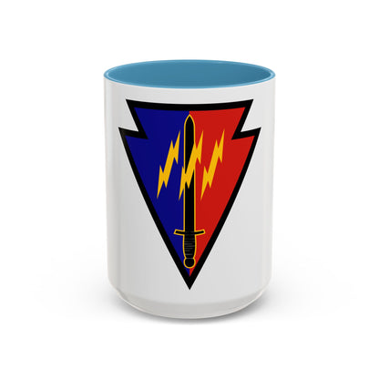 219th Battlefield Surveillance Brigade (U.S. Army) Accent Coffee Mug