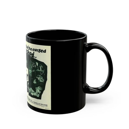 CAVE OF THE LIVING DEAD 1964 Movie Poster - Black Coffee Mug-Go Mug Yourself