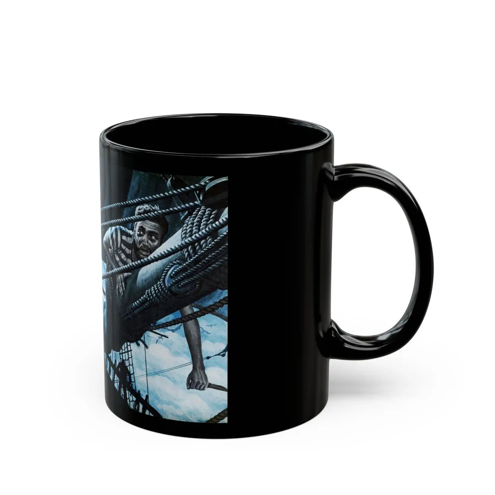 Blood and Salt Water, Saga magazine, December 1954 - Black Coffee Mug-Go Mug Yourself