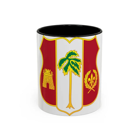 250th Air Defense Artillery Regiment (U.S. Army) Accent Coffee Mug 11oz Black - Go Mug Yourself