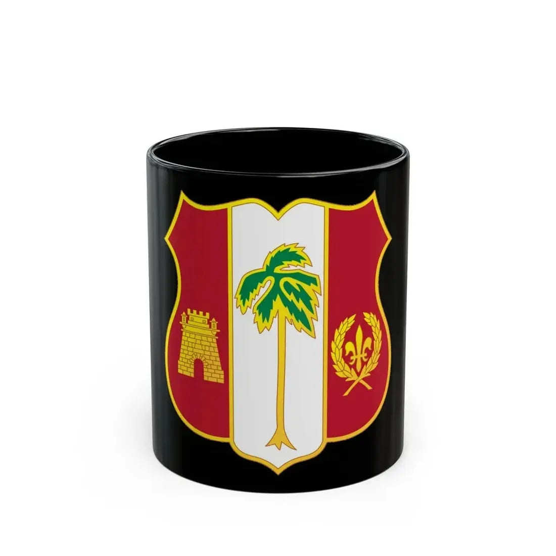 250th Air Defense Artillery Regiment (U.S. Army) Black Coffee Mug - Go Mug Yourself
