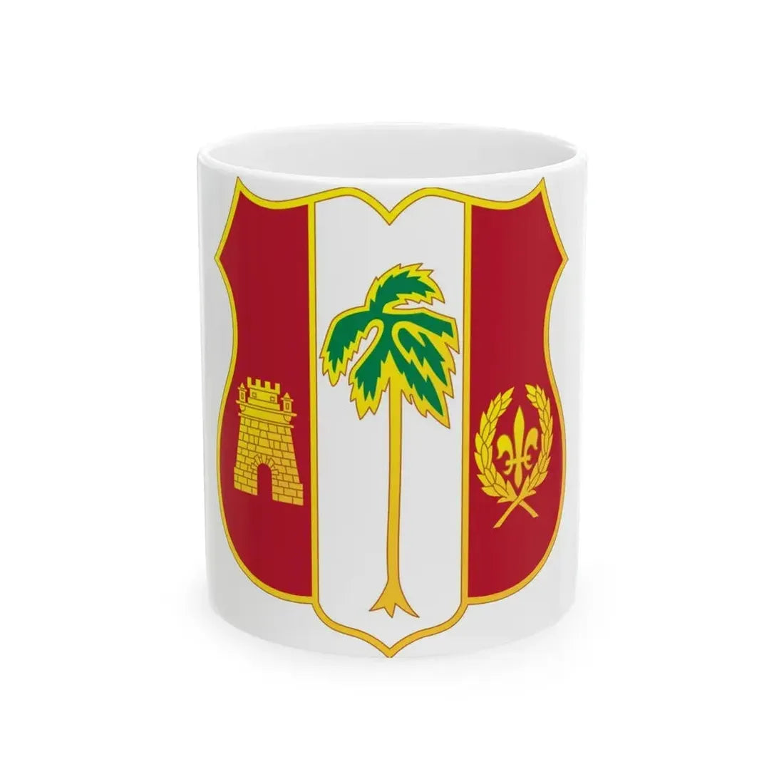 250th Air Defense Artillery Regiment (U.S. Army) White Coffee Mug 11oz - Go Mug Yourself