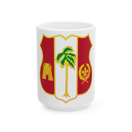 250th Air Defense Artillery Regiment (U.S. Army) White Coffee Mug 15oz - Go Mug Yourself