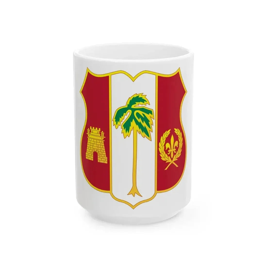 250th Air Defense Artillery Regiment (U.S. Army) White Coffee Mug - Go Mug Yourself