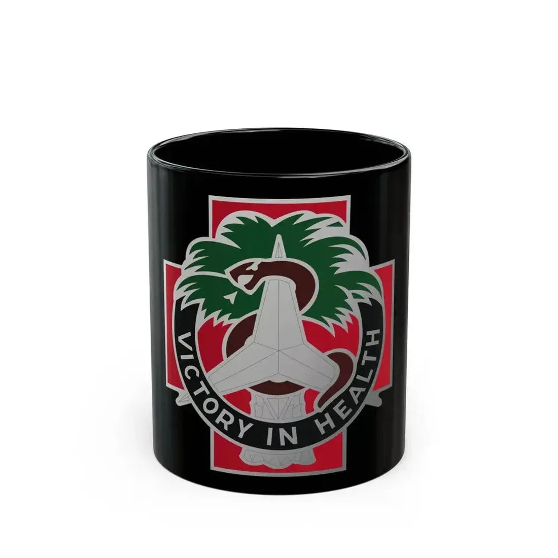 251 Evacuation Hospital (U.S. Army) Black Coffee Mug 11oz - Go Mug Yourself