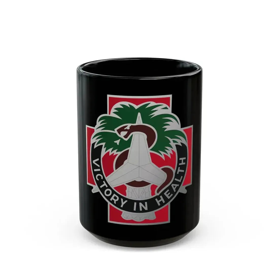251 Evacuation Hospital (U.S. Army) Black Coffee Mug - Go Mug Yourself