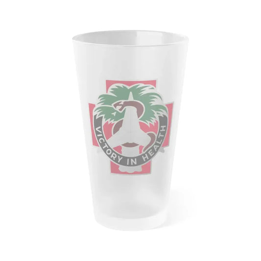 251 Evacuation Hospital (U.S. Army) Frosted Pint Glass 16oz Default Title - Go Mug Yourself