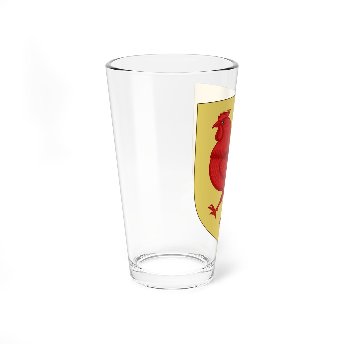 Wallonia coat of arms (Belgium) (Coat of Arms) Pint Glass 16oz