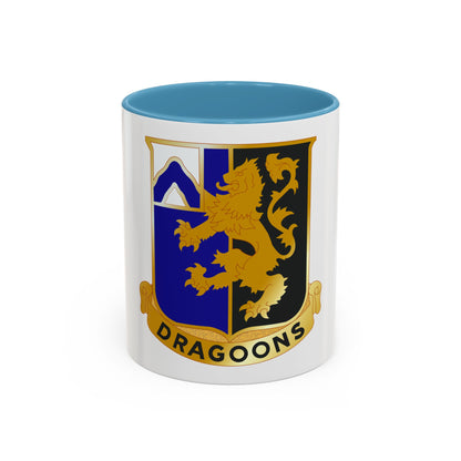 48th Infantry Regiment (U.S. Army) Accent Coffee Mug