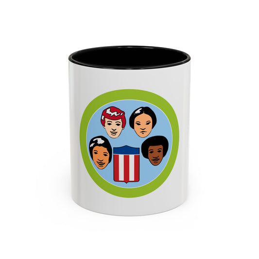 American Cultures (Boy Scout Merit Badge) Accent Coffee Mug
