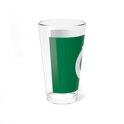 Flag of Kanegasaki Iwate (Japan) Pint Glass 16oz