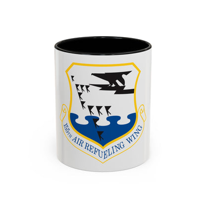 155th Air Refueling Wing (U.S. Air Force) Accent Coffee Mug