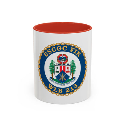 USCGC Fir WLB 213 (U.S. Coast Guard) Accent Coffee Mug