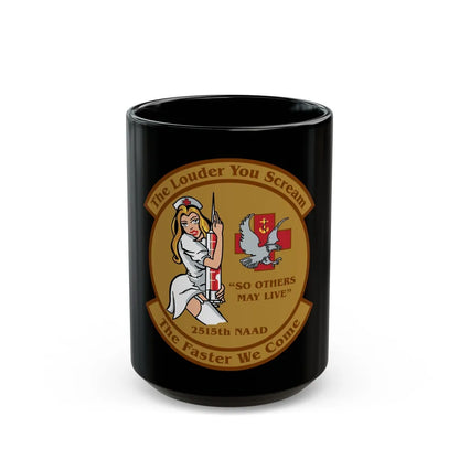 2515 NAAD TLYS TFWC (U.S. Navy) Black Coffee Mug-15oz-Go Mug Yourself