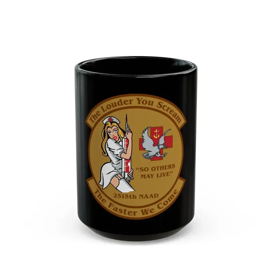 2515 NAAD TLYS TFWC (U.S. Navy) Black Coffee Mug 15oz - Go Mug Yourself