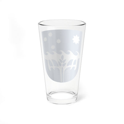 Unofficial Coat of Arms of Christmas Island (Australia) (Coat of Arms) Pint Glass 16oz