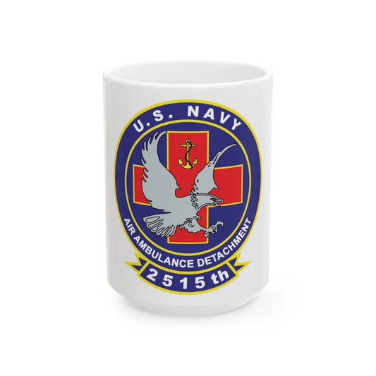 2515th AAD alt (U.S. Navy) White Coffee Mug-15oz-Go Mug Yourself