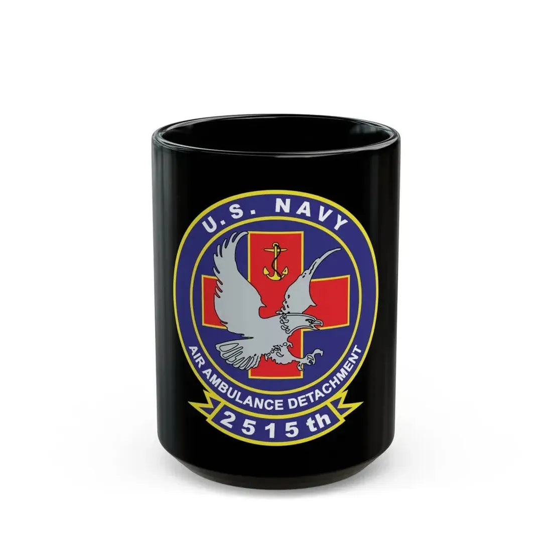 2515th AAD alt (U.S. Navy) Black Coffee Mug - Go Mug Yourself