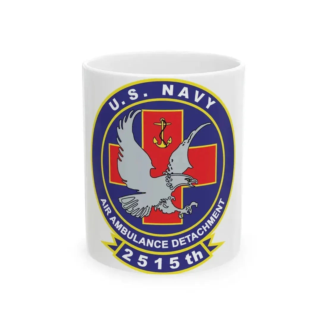 2515th AAD alt (U.S. Navy) White Coffee Mug 11oz - Go Mug Yourself