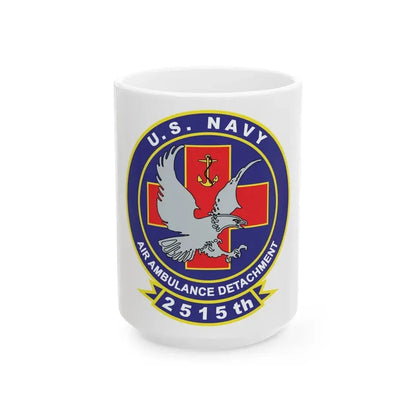 2515th AAD alt (U.S. Navy) White Coffee Mug 15oz - Go Mug Yourself
