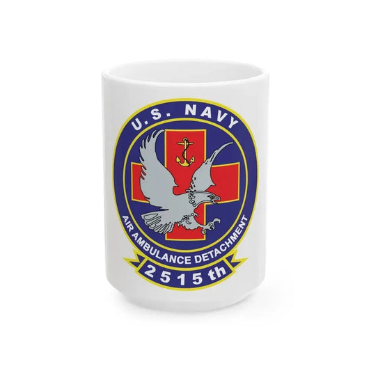 2515th AAD alt (U.S. Navy) White Coffee Mug 15oz - Go Mug Yourself