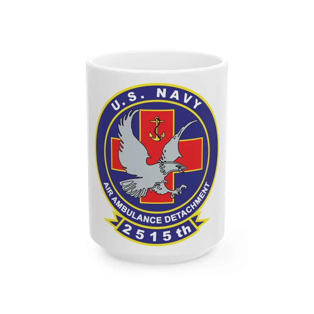 2515th AAD (U.S. Navy) White Coffee Mug-15oz-Go Mug Yourself