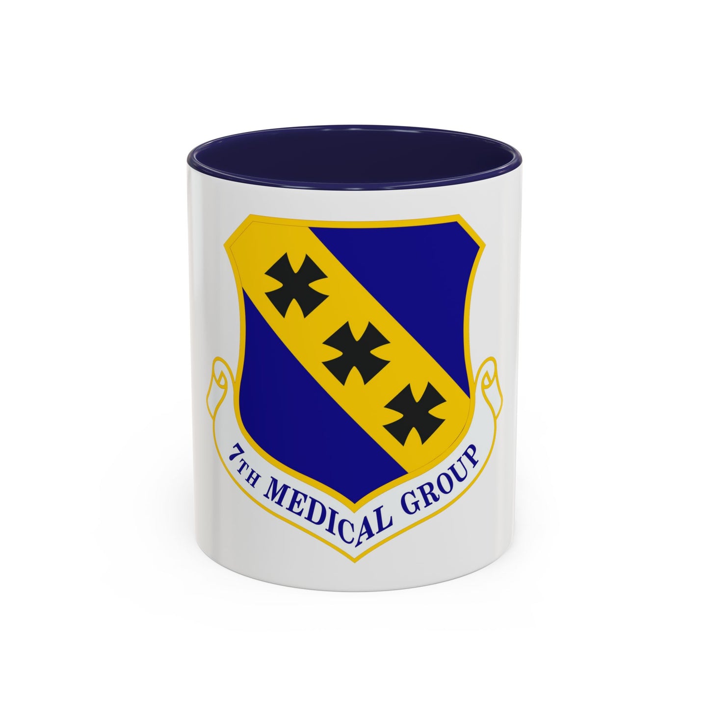 7th Medical Group (U.S. Air Force) Accent Coffee Mug