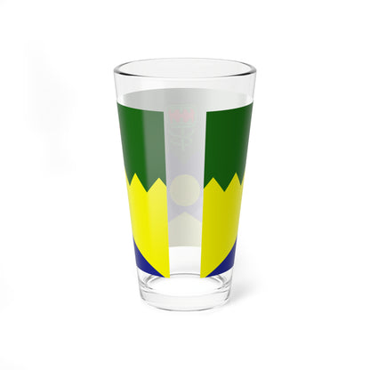 Tasmania Launceston City Flag (Australia) Pint Glass 16oz