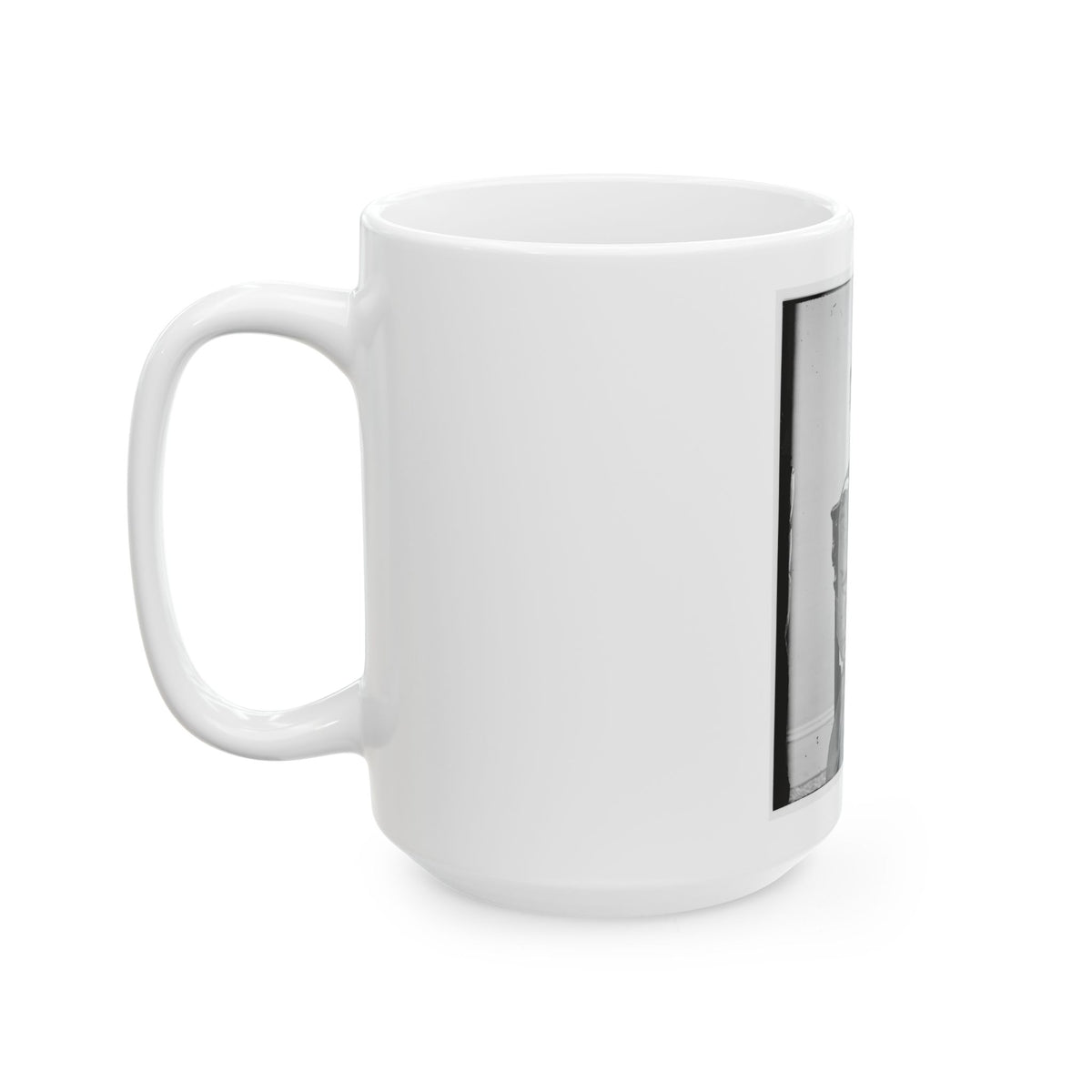 Portrait Of Maj. Gen. Samuel R. Curtis, Officer Of The Federal Army (U.S. Civil War) White Coffee Mug