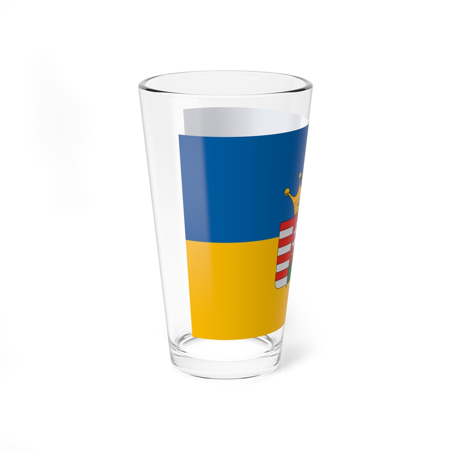 Flag of Nemesbod (Hungary) Pint Glass 16oz
