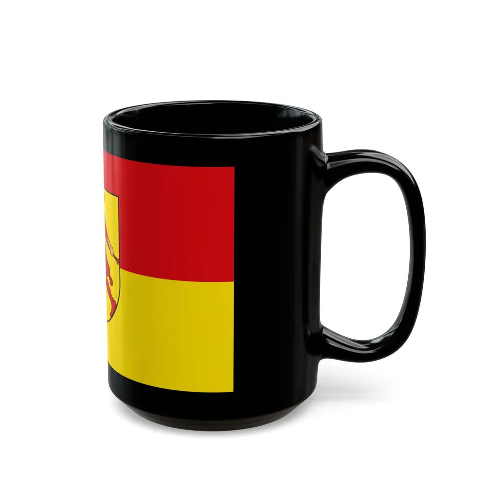 Flag of Wilhelmshaven Germany - Black Coffee Mug-Go Mug Yourself