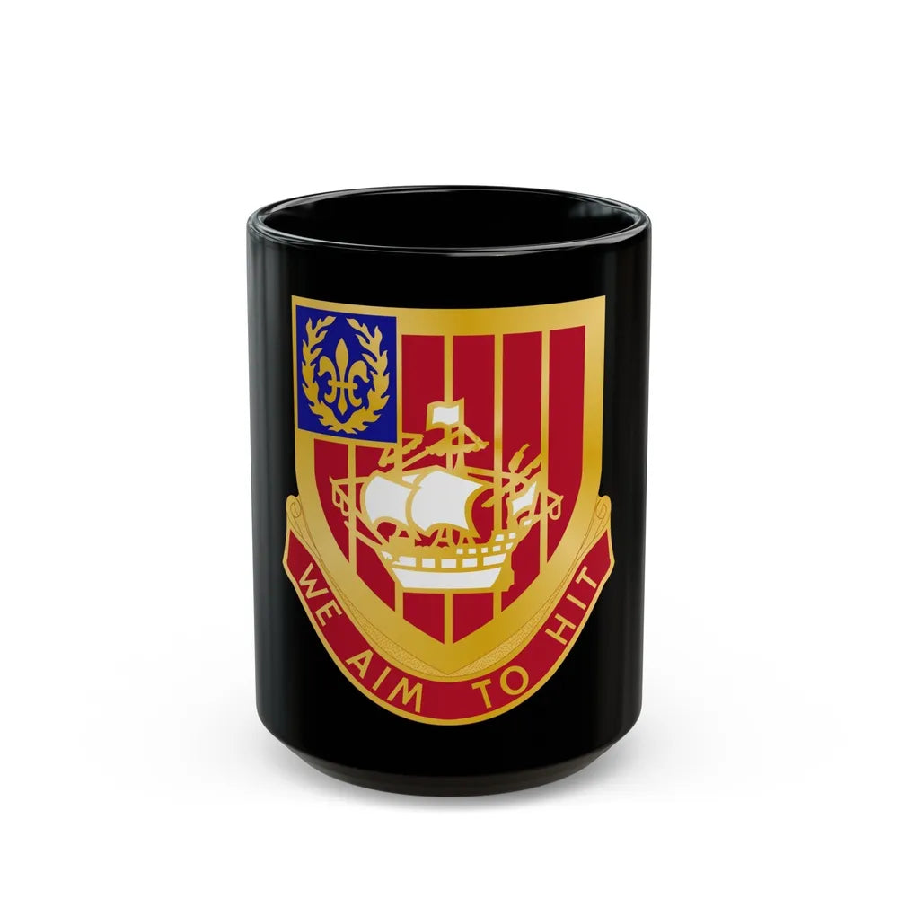 251st Air Defense Artillery Regiment (U.S. Army) Black Coffee Mug-15oz-Go Mug Yourself