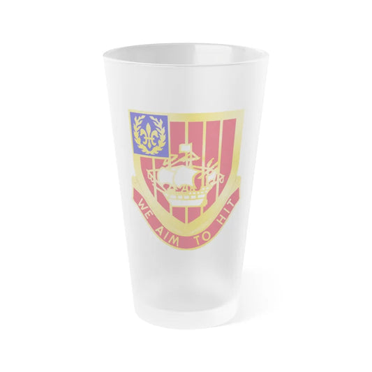 251st Air Defense Artillery Regiment (U.S. Army) Frosted Pint Glass 16oz-Go Mug Yourself