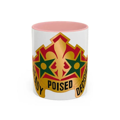 252 Armor Regiment (U.S. Army) Accent Coffee Mug 11oz Pink - Go Mug Yourself