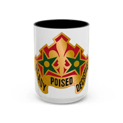 252 Armor Regiment (U.S. Army) Accent Coffee Mug 15oz Black - Go Mug Yourself