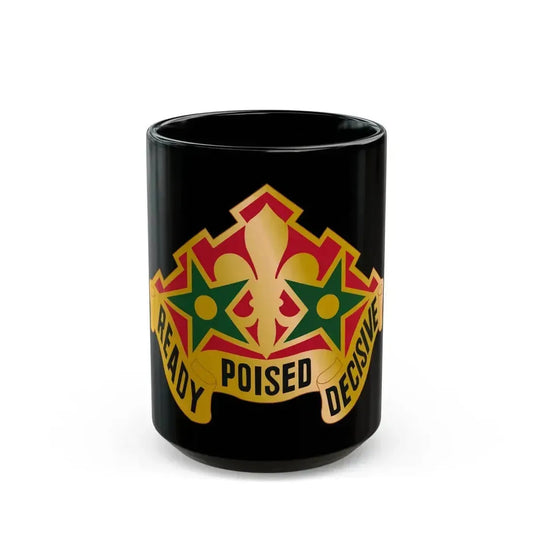 252 Armor Regiment (U.S. Army) Black Coffee Mug 15oz - Go Mug Yourself