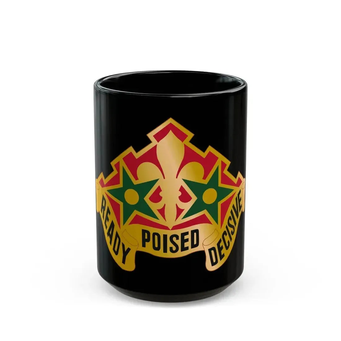 252 Armor Regiment (U.S. Army) Black Coffee Mug 15oz - Go Mug Yourself