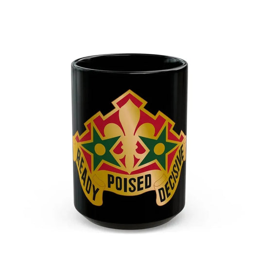 252 Armor Regiment (U.S. Army) Black Coffee Mug 15oz - Go Mug Yourself