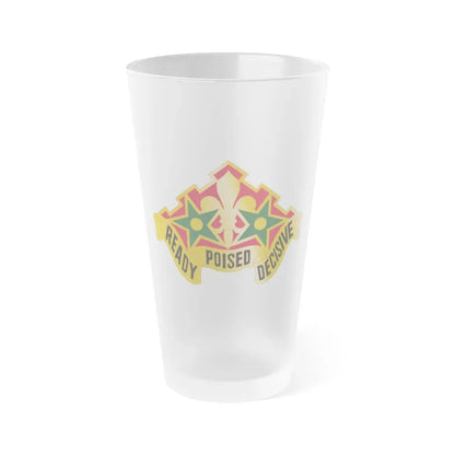 252 Armor Regiment (U.S. Army) Frosted Pint Glass 16oz Default Title - Go Mug Yourself