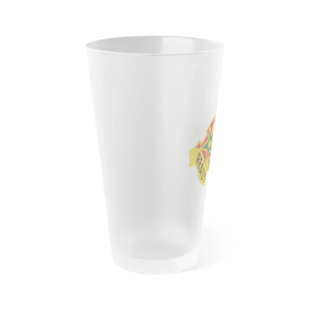 252 Armor Regiment (U.S. Army) Frosted Pint Glass 16oz - Go Mug Yourself